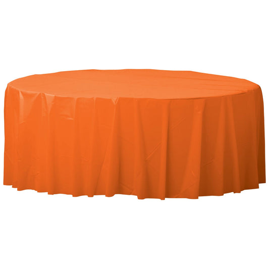 ROUND PLASTIC TC - ORANGE PEEL