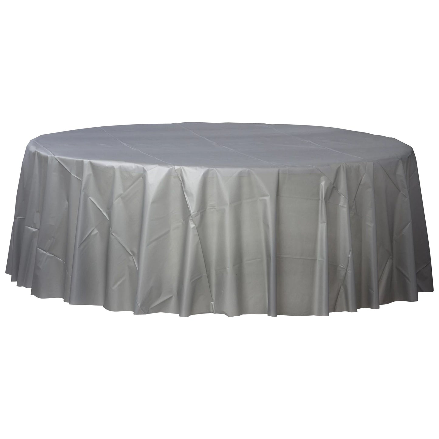 ROUND PLASTIC TC SILVER