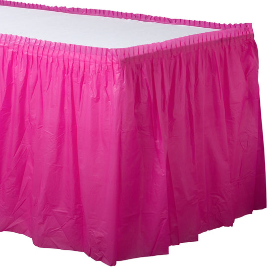 PL TABLESKIRT - BRIGHT PINK