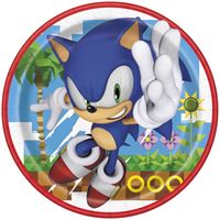 SONIC 9" PPR PLATES 8CT