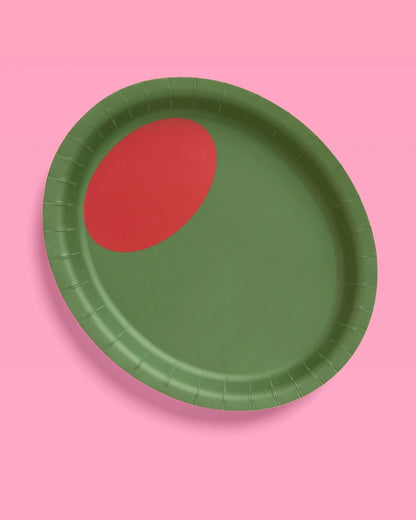 MARTIN & OLIVE PPR PLATE SET 32CT