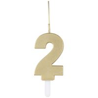 GOLD SPARKLER CANDLE #2