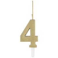 GOLD SPARKLER CANDLE #4