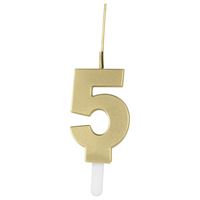 GOLD SPARKLER CANDLE #5
