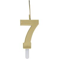 GOLD SPARKLER CANDLE #7