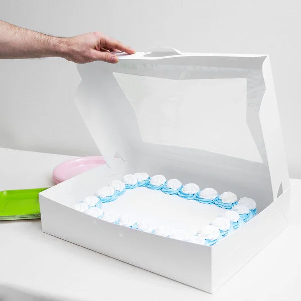 19X14X4 WINDOW BAKERY BOX