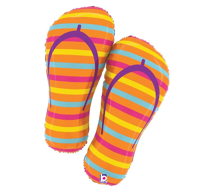 SUMMER FLIP FLOPS 30" MYLAR