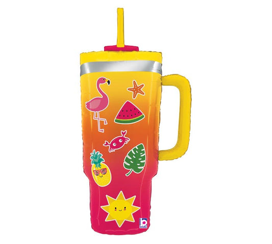 SUMMER TUMBLER 34" MYLAR