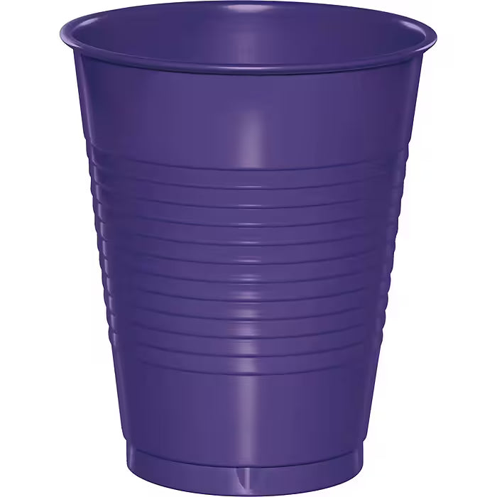PURPLE 16OZ PL CUPS