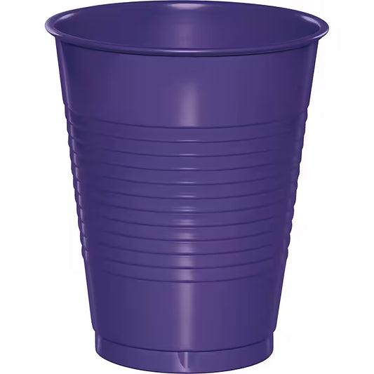 PURPLE 16OZ PL CUPS