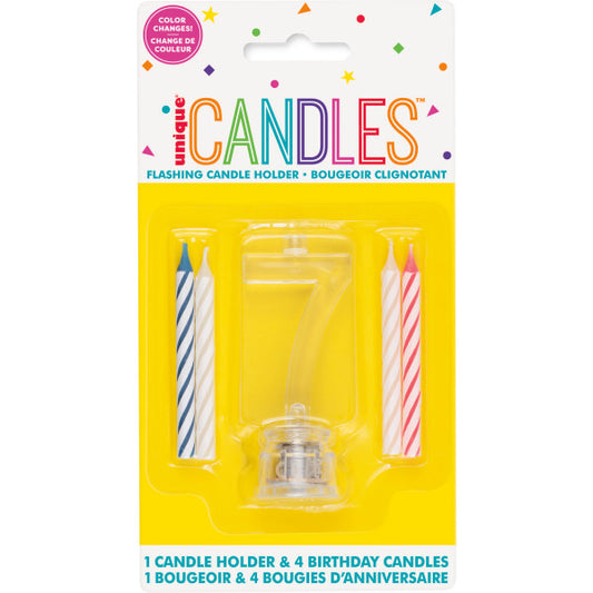 #7 FLASHING CANDLE HOLDER