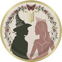 WICKED 7" PPR PLATES 8CT
