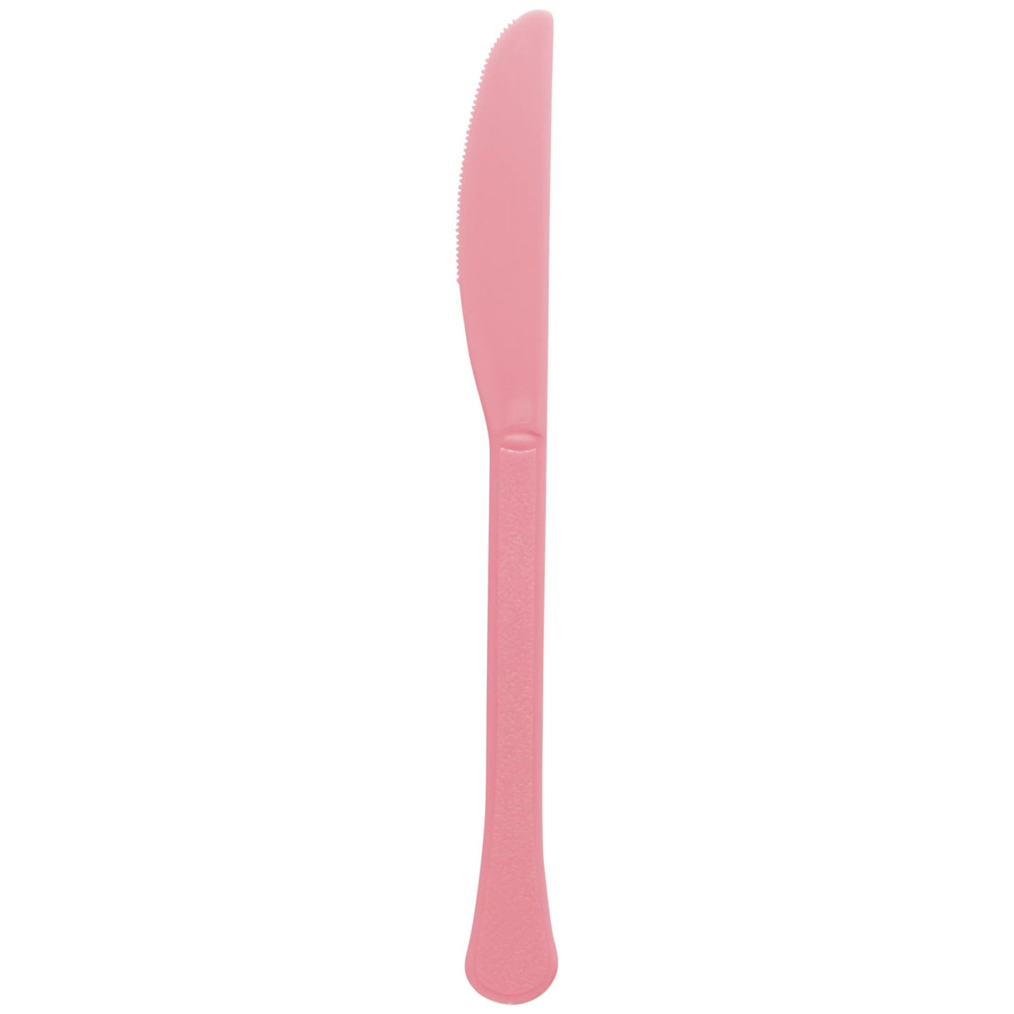 PLASTIC KNIVES NEW PINK