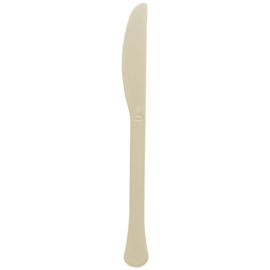 PLASTIC KNIVES VANILLA CREME