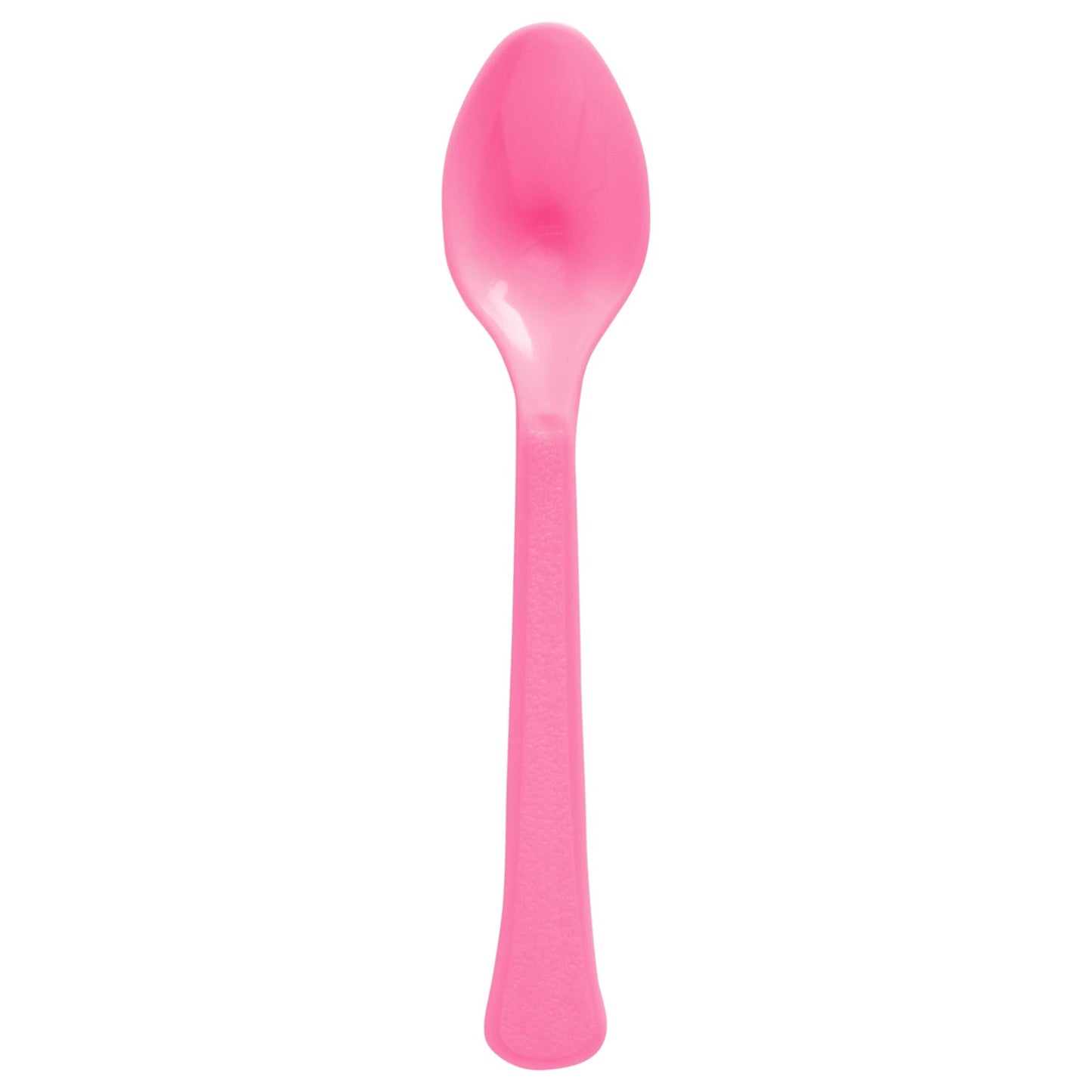 BRIGHT PINK HEAVY WEIGHT SPOONS