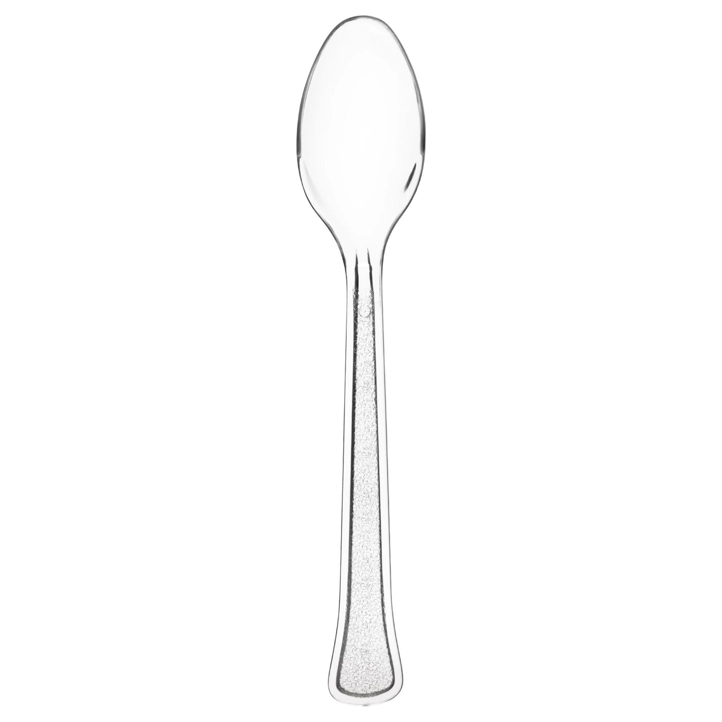48 COUNT PLASTIC SPOON CLEAR