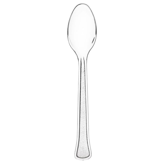 48 COUNT PLASTIC SPOON CLEAR