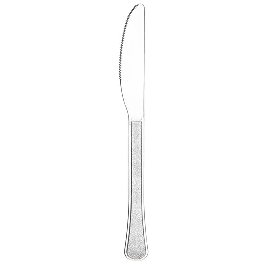 CLEAR HEAVY WEIGHT PLASTIC KNIVE