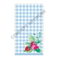 SWEET STRAWBERRY GUEST NAPKIN 16CT