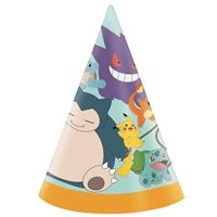 POKEMON PARTY HATS 8CT
