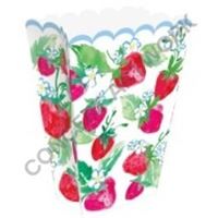 SWEET STRAWBERRY POPCORN BOXES 8CT