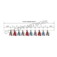 SWEET STRAWBERRY TASSLE GARLAND