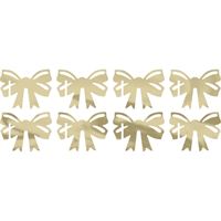 DAINTY BOWS GOLD DRINK MARKER