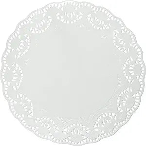 8" WHITE DOILIES - 16CT