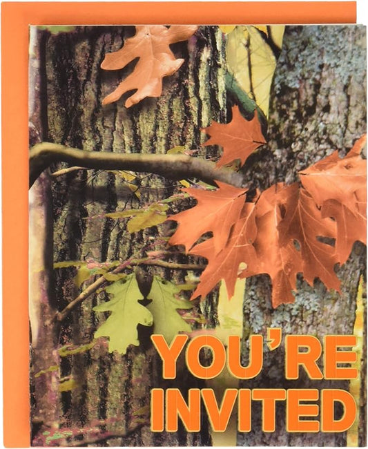HUNTING CAMO INVITATIONS