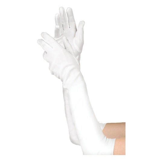 LONG WHITE GLOVES