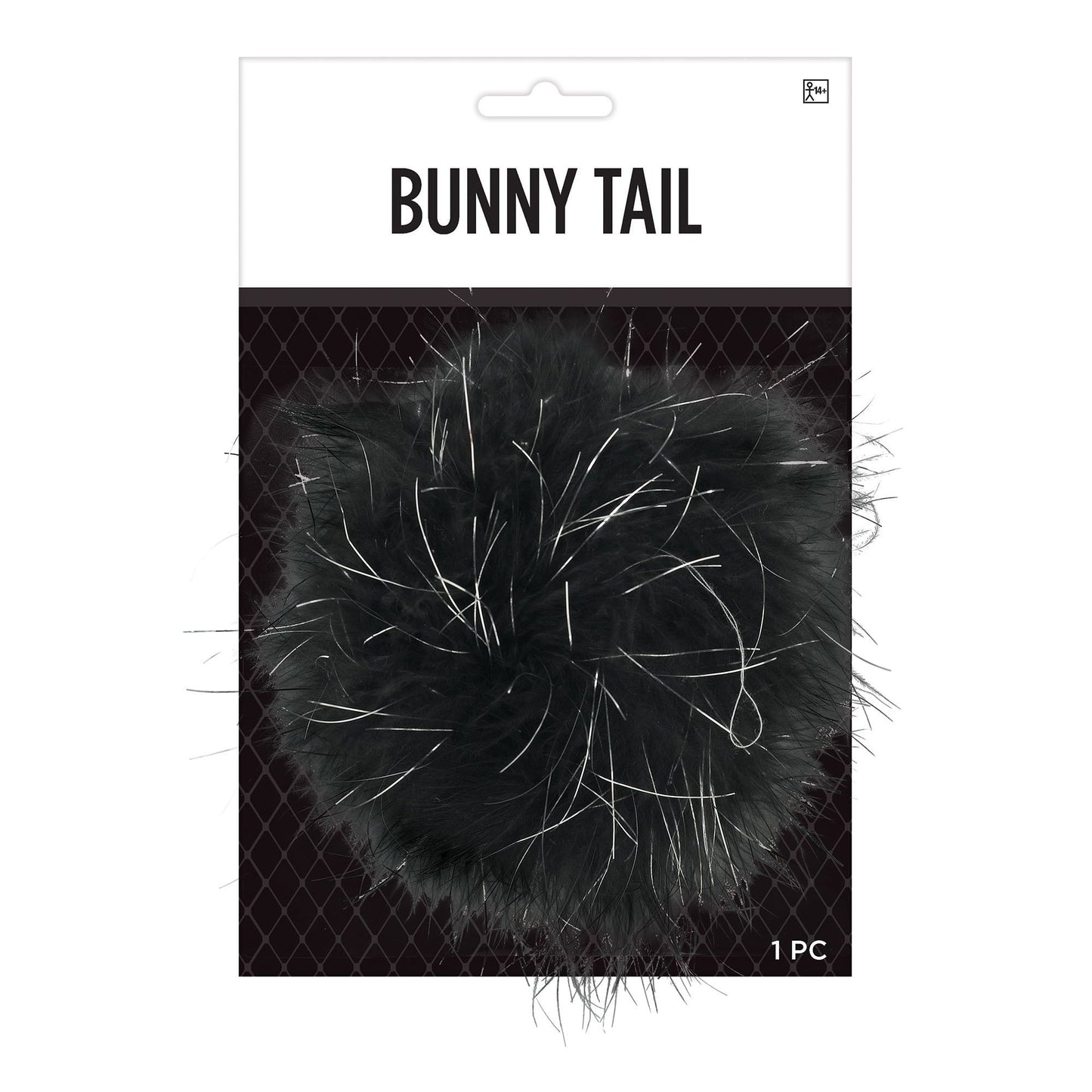 BLACK BUNNY TAIL