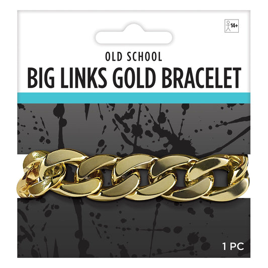 BIG LINKS GOLD BRACELET