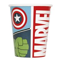AVENGERS 9OZ PPR CUPS 8CT