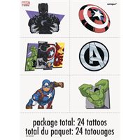 AVENGERS TATTOOS 24CT