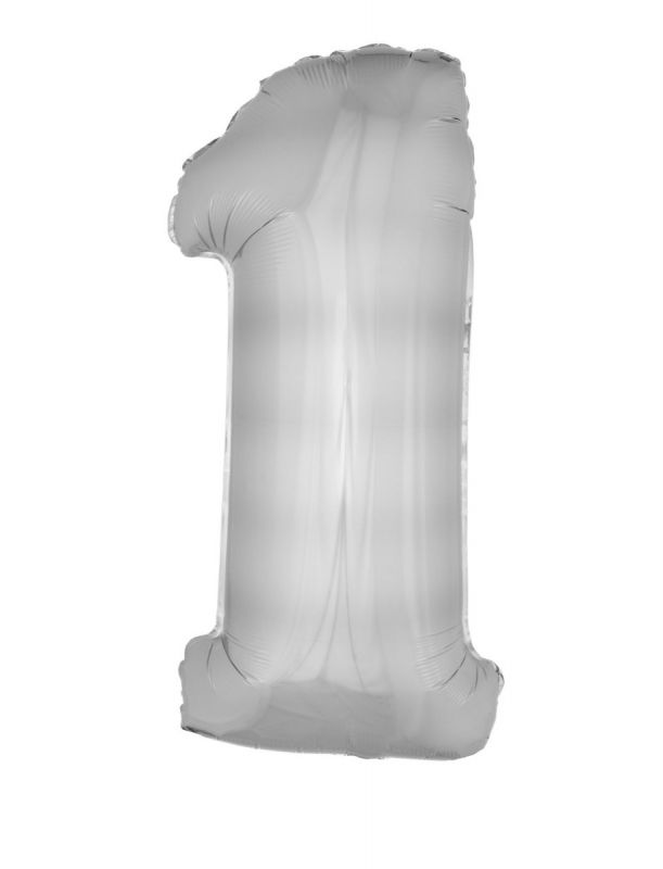 SILVER #1 40" MYLAR-PKG