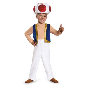 MARIO - TOAD TODDLER 3T/4T COSTUME