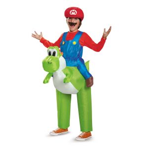 MARIO RIDING YOSHI INFLATE CHILD STD