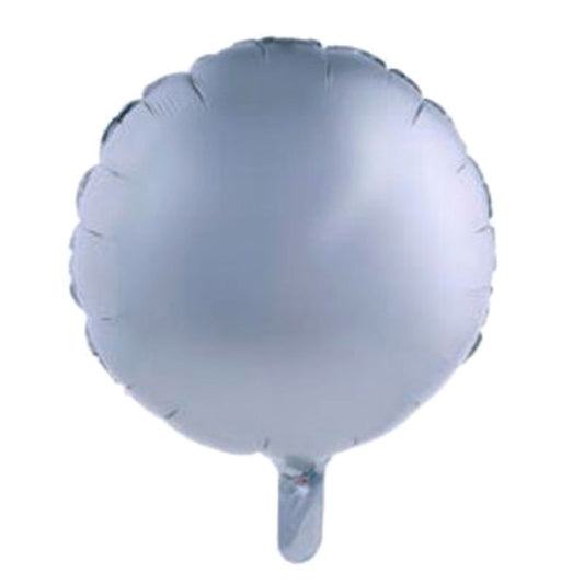 MATTE SILVER CIRCLE 18" MYLAR-P