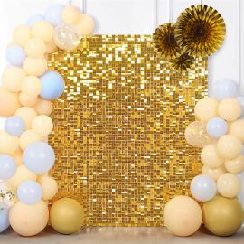SHIMMER WALL 11.8" X 11.8" PANEL (1 PACK) GOLD