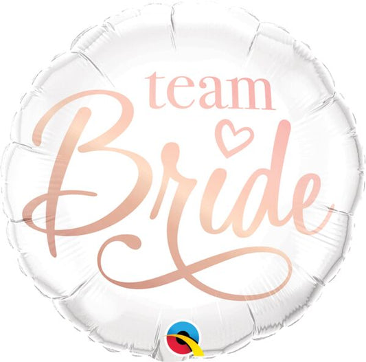 TEAM BRIDE 18" MYLAR-PKG