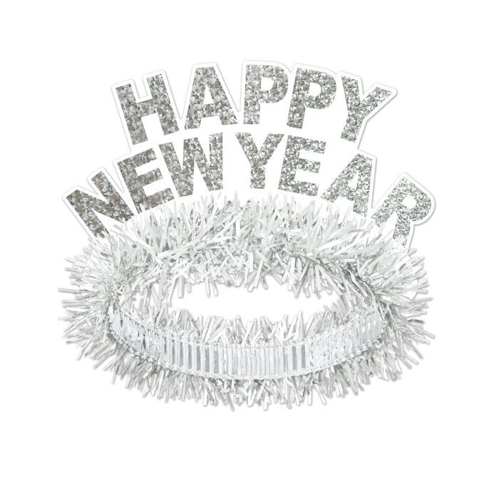 WHITE & SILVER HNY REGAL TIARA