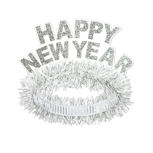 WHITE & SILVER HNY REGAL TIARA