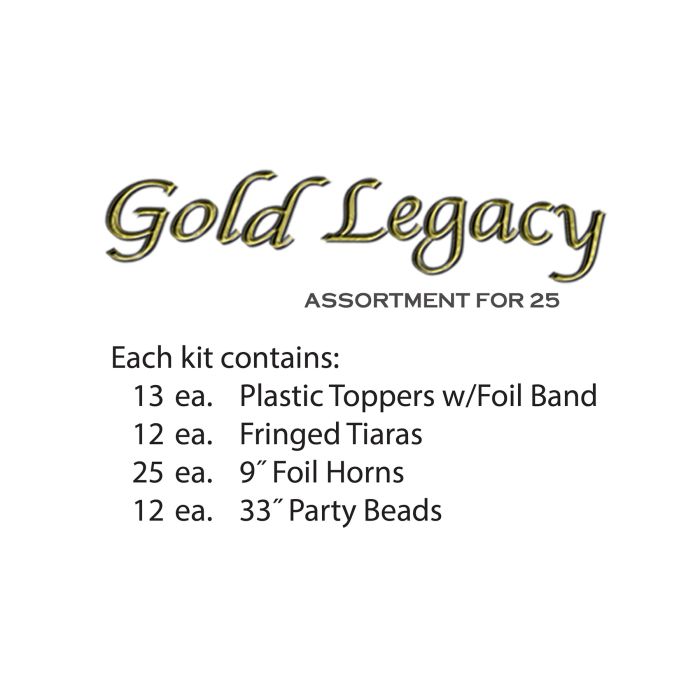 GOLD LEGACY ASST HYN FOR 25