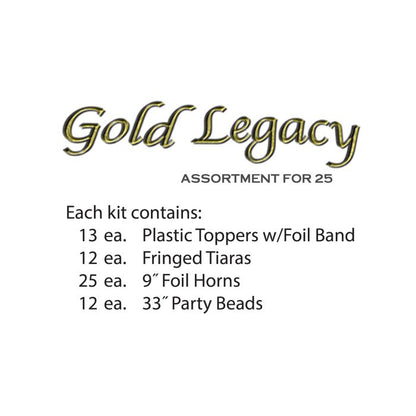 GOLD LEGACY ASST HYN FOR 25