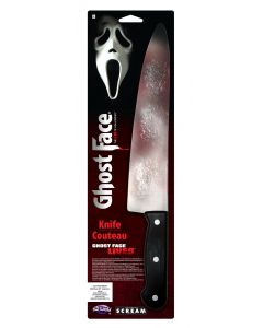 GHOST FACE BLOODY BUTCHER KNIFE