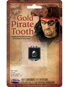 GOLD PIRATE TOOTH