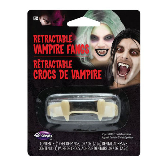 RETRACTABLE VAMPIRE TEETH