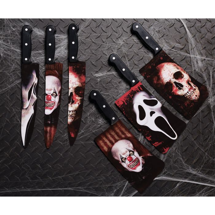 GRAPHIC BLADE KNIFE GHOST FACE BUTCHER