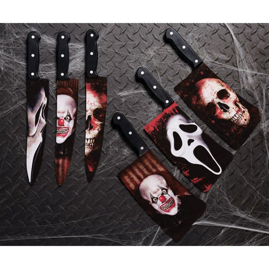 GRAPHIC BLADE KNIFE GHOST FACE