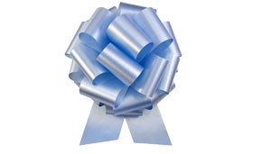 8" PULL BOW LIGHT BLUE